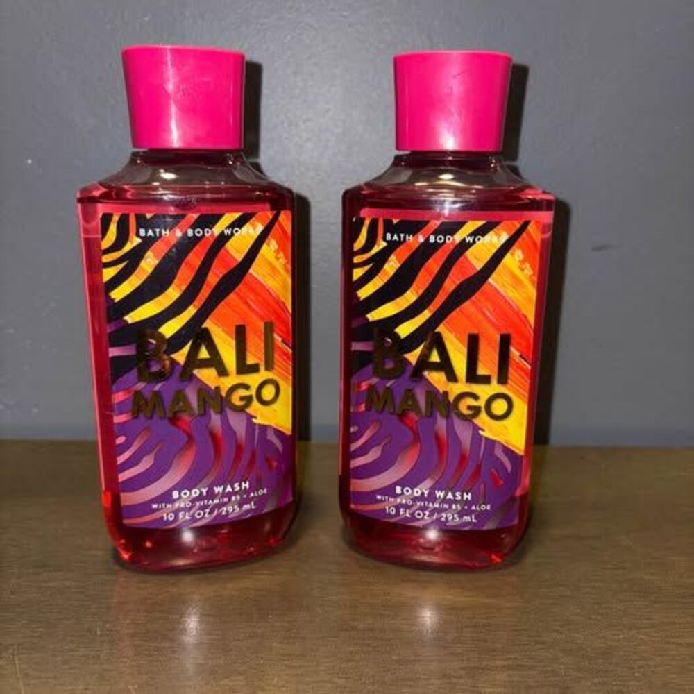 Bath & Body Works Bali Mango 10 FL OZ / 295 mL Shower Gel - (2)